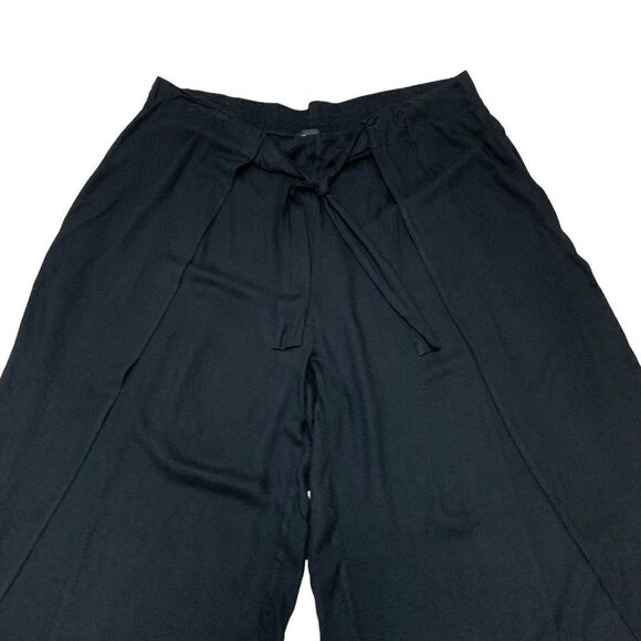 Torrid Women's 4X Pull-On Tie Front Pant Wide Leg Stretch Crepe High-Rise NWT - Picture 6 of 9